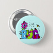 カワイイ 缶バッジ (正面&裏面)