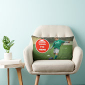 カワイイ！腰枕 – パーソナライズされた 13インチx 21インチ ランバークッション (椅子)