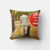 カワイイ！装飾用クッションパーソナライズされた- 16インチx 16インチ クッション (正面)