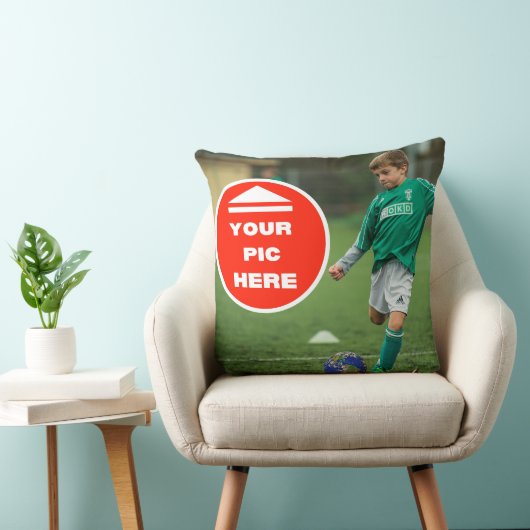 カワイイ！装飾用クッションパーソナライズされた- 20インチx 20インチ クッション (椅子)