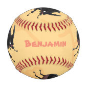 カワイイ 野球ボール (裏面)