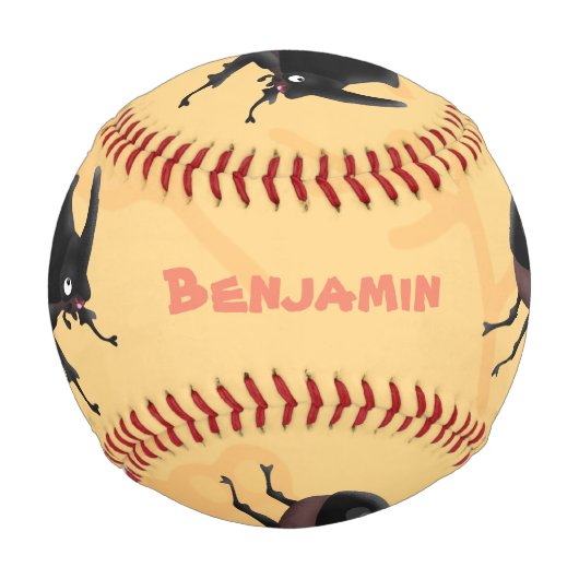 カワイイ 野球ボール (裏面)