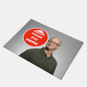 カワイイ!Doormat - パーソナライズされた 18" x 24" ドアマット (アングル)