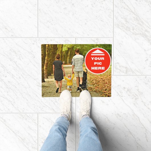 カワイイ!Doormat - パーソナライズされた 18" x 24" ドアマット (室内)