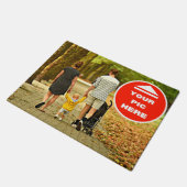 カワイイ!Doormat - パーソナライズされた 18" x 24" ドアマット (アングル)