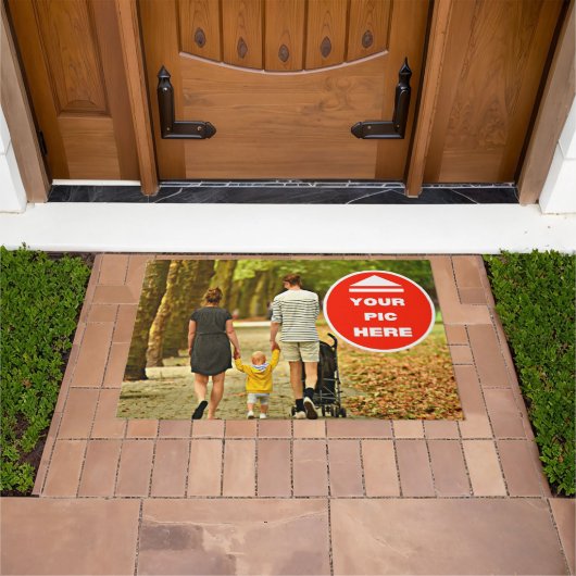 カワイイ!Doormat - パーソナライズされた - 24" x 36" ドアマット (室外)