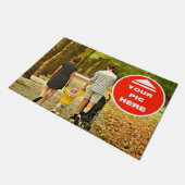 カワイイ!Doormat - パーソナライズされた - 24" x 36" ドアマット (アングル)