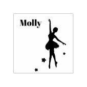 カワイオウナマバレリーナカスタムイニシャルラバースタム ラバースタンプ (インプリント)