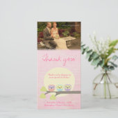 カワイオウル結婚ズありがとうフォトカード サンキューカード (スタンド正面)