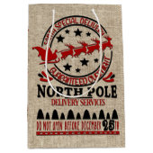 カワイオフィシャルサンタック抱き枕 ミディアムペーパーバッグ (正面)