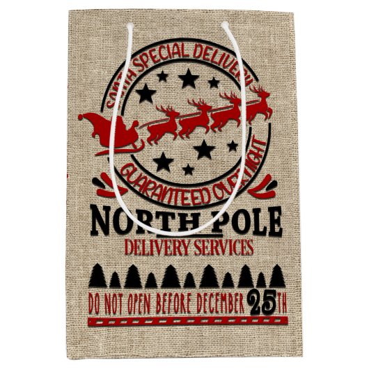 カワイオフィシャルサンタック抱き枕 ミディアムペーパーバッグ (正面)