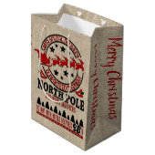 カワイオフィシャルサンタック抱き枕 ミディアムペーパーバッグ (裏面アングル)