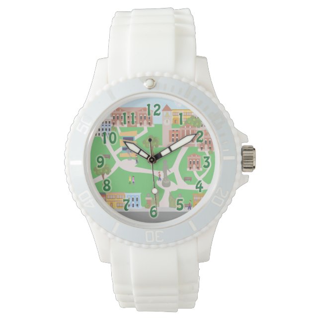 カワイオンカレッジキャンパス 腕時計 (正面)