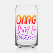 カワイカオス ガラス缶 (正面)