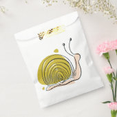 カワイカタツムリバッグ フェイバーバッグ (封をした状態)
