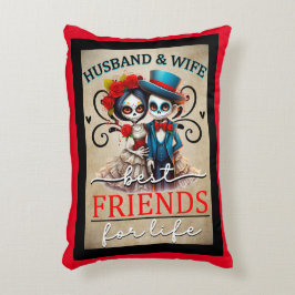 カワイカップル砂糖スカル アクセントクッション