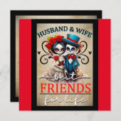 カワイカップル砂糖スカル シーズンカード (正面/裏面)