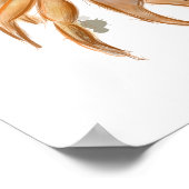 カワイカニスケッチ ポスター (角)