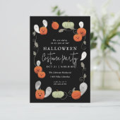 カワイカボチャと幽霊ハローウィンパーティ 招待状 (スタンド正面)