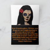 カワイカボチャハッピーハローウィンカード カード (内部)