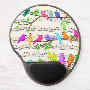 カワイカラフルトミュージカル鳥交響曲 – ハッピーソング  ジェルマウスパッド