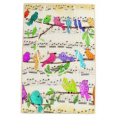 カワイカラフルトミュージカル鳥交響曲 – ハッピーソング  ミディアムペーパーバッグ (裏面)