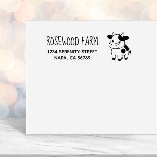 カワイカワイリターンのビジネスアドレス セルフインキングスタンプ