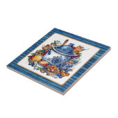 カワイカントリーキッチンポット タイル (側面)