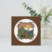 カワイカントリーキャビン任意の目的パーティー 招待状 (スタンド正面)