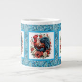 カワイカントリーロースターの名前の追加 ジャンボコーヒーマグカップ (正面)