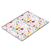 カワイガールお洒落パワードードルレトロ ノートブック (左側)