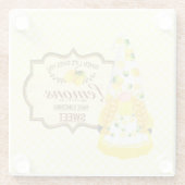 カワイガール格言&レモン ガラスコースター (裏面)