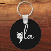 カワイキャットコンマラカマラハリス社長2024 キーホルダー (正面)