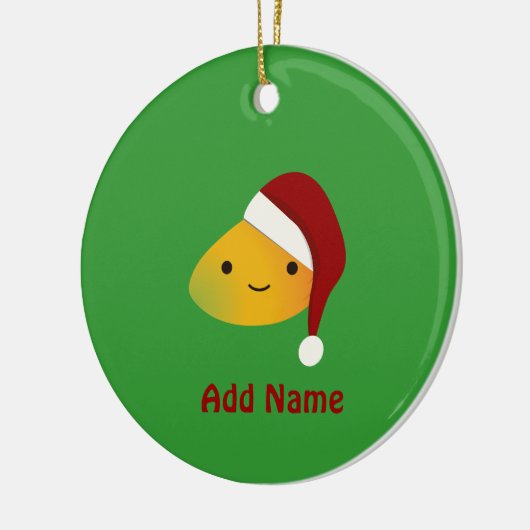 カワイクリスマスマンゴー セラミックオーナメント (左)