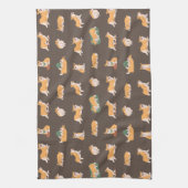 カワイコよくはしゃぐルギ キッチンタオル (縦)