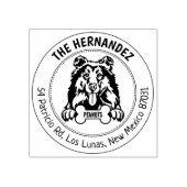 カワイコリードッグ差出人住所 ラバースタンプ (インプリント)