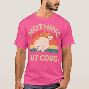 カワイコルギお尻No Corgi おもしろい Pembroke W Tシャツ