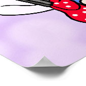 カワイコーカースフェアリーガールハッピーバースデー ポスター (角)