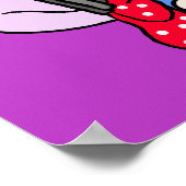 カワイコーカースフェアリーガールハッピーバースデー ポスター (角)