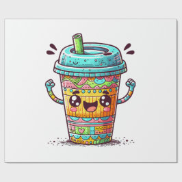 カワイコーヒー ラッピングペーパー