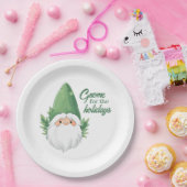 カワイサンタ格言フォーザホリデーズ ペーパープレート (パーティー)