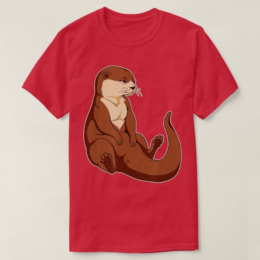 カワイシーオッター – 2 Tシャツ (デザイン正面)