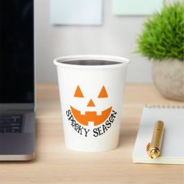 カワイシーズン不気味カボチャ顔ハロウィーン 紙コップ