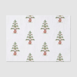 カワイシープクリスマスツリーフリースナビダッド 薄葉紙