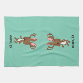 カワイジャカロープ – オースティン,テキサス州 キッチンタオル