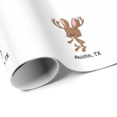 カワイジャカロープ – オースティン，テキサス州 ラッピングペーパー (ロールコーナー)