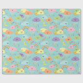 カワイスカイ – ベビー ラッピングペーパー (フラット)