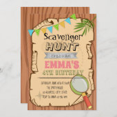 カワイスカベンジャーテーマ招待 サンキューカード (正面/裏面)