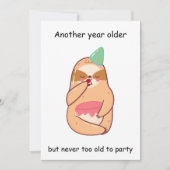 カワイスロース誕生日 シーズンカード (正面)