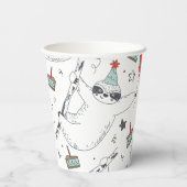 カワイスロース誕生日 紙コップ (裏面)